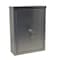 Omnimed Dbl Door Small SS Narcotic Cabinet (15"HX11"WX4"D) 181601 - alternate 1